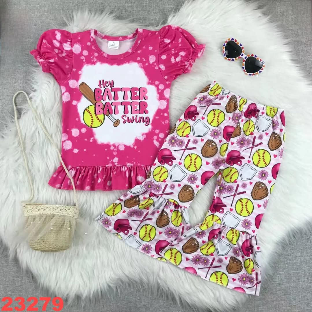 Foral Softball Youth Pant Set ☆ PREORDER