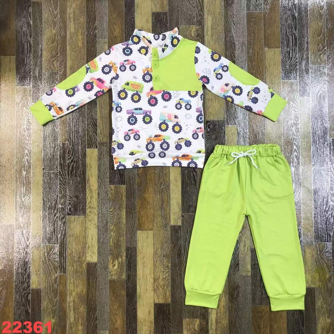 Monster Trucks Youth Jogger Pant Set ☆ PREORDER