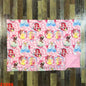 Princesses on Pink Youth Blanket '40x30 inches' ♡ Ships in Approx 3-4 weeks {Custom Made}