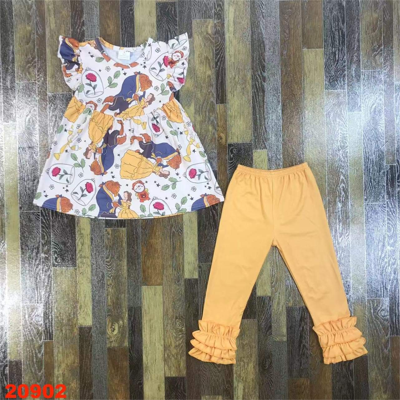 Beauty & The Beast Pant Set ♡ Ships in Approx 3-4 weeks {Custom Made}