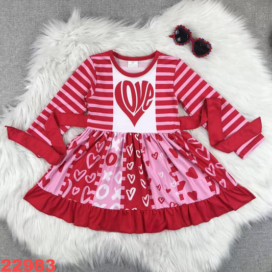 Retro Love Valentine's Day Youth Dress ☆ PREORDER