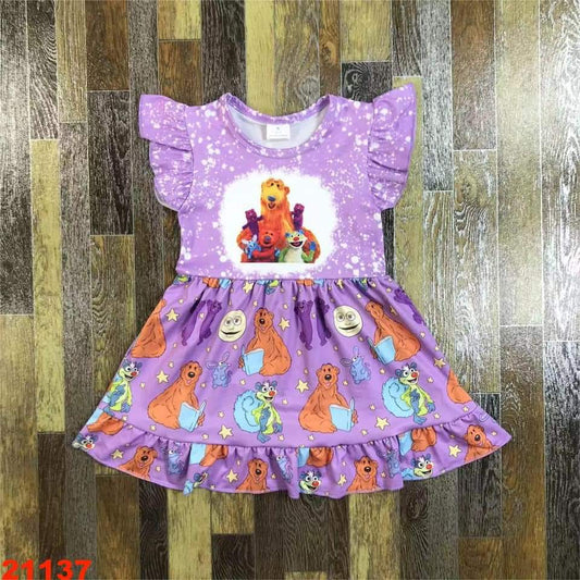 Bear In Big Blue House Dress ♡ Ships in Approx 3-4 weeks {MTO}