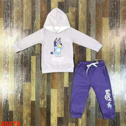 Bluey Hooded Youth Pant Set ♡ Ships in Approx 3-4 weeks {Custom Made}