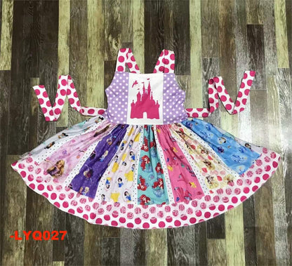 Princess Castle Twirl Dress ♡ Ships in Approx 3-4 weeks {Custom Made}