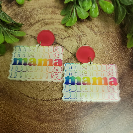 Mama Repeat | Dangle Earrings