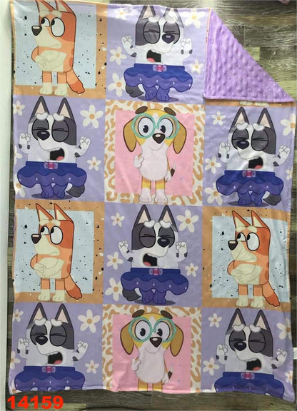 Bluey's Friends Youth Blanket '40x30 inches' ♡ Ships in Approx 3-4 weeks {Custom Made}