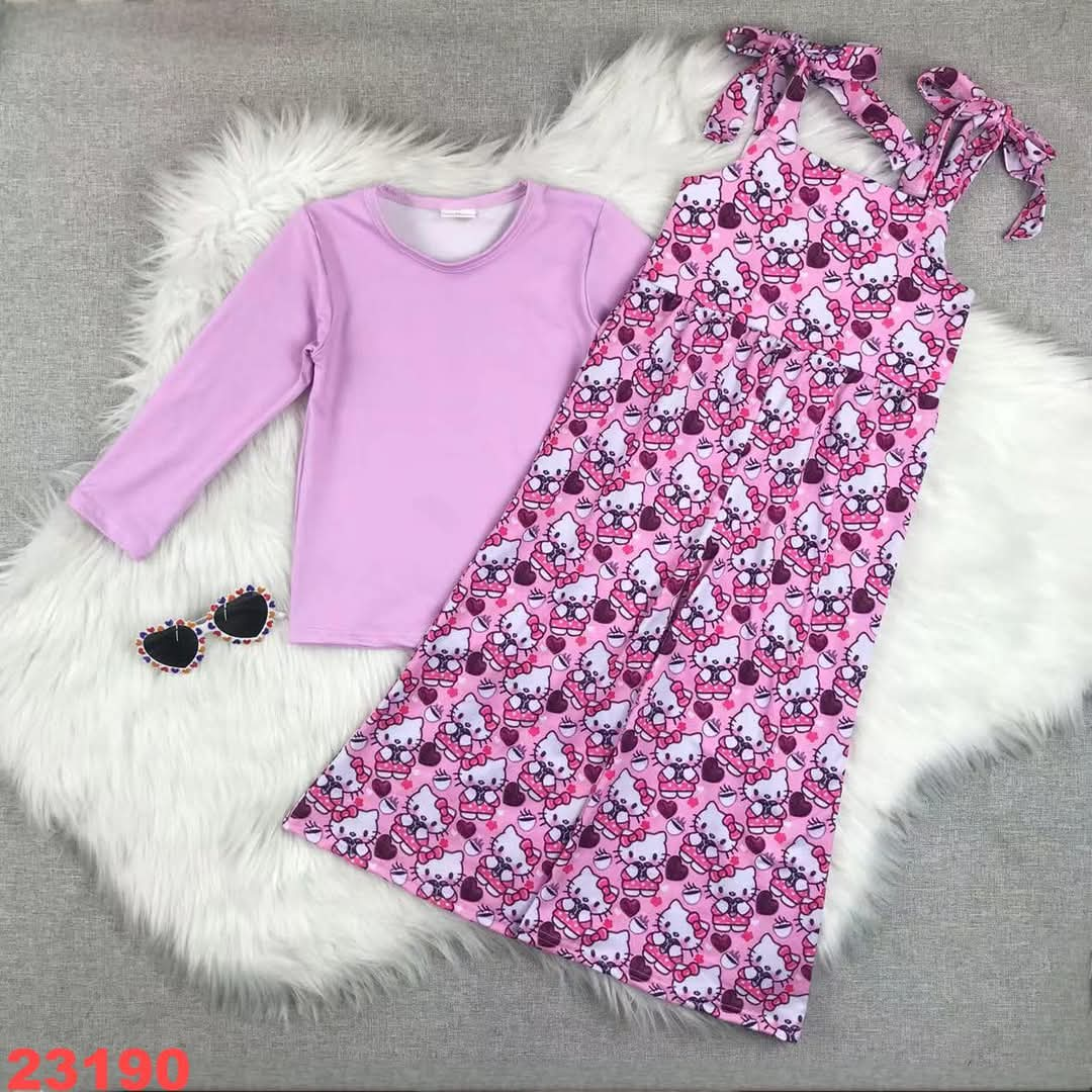 Hello Kitty Youth Bib Pant Set ☆ PREORDER