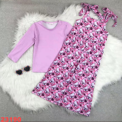 Hello Kitty Youth Bib Pant Set ☆ PREORDER