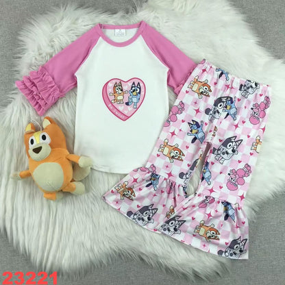 Be Sweet Bluey Valentine's Day Youth Pant Set ☆ PREORDER