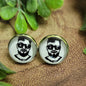 Kelce Glass Stud Earrings