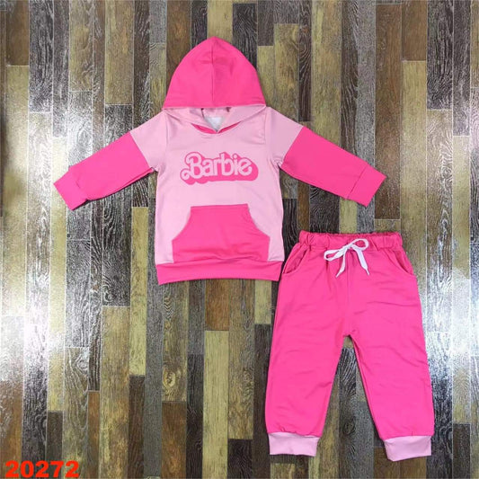 Hooded Barbie Youth Pant Set ♡ Ships in Approx 3-4 weeks {Custom Made}