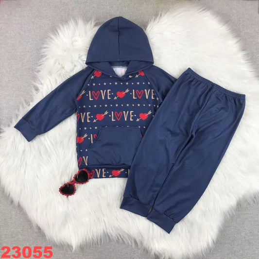 LOVE Valentine's Day Hooded Youth Jogger Pant Set ☆ PREORDER