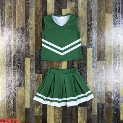 Green Cheer Youth Skort Set ☆ PREORDER