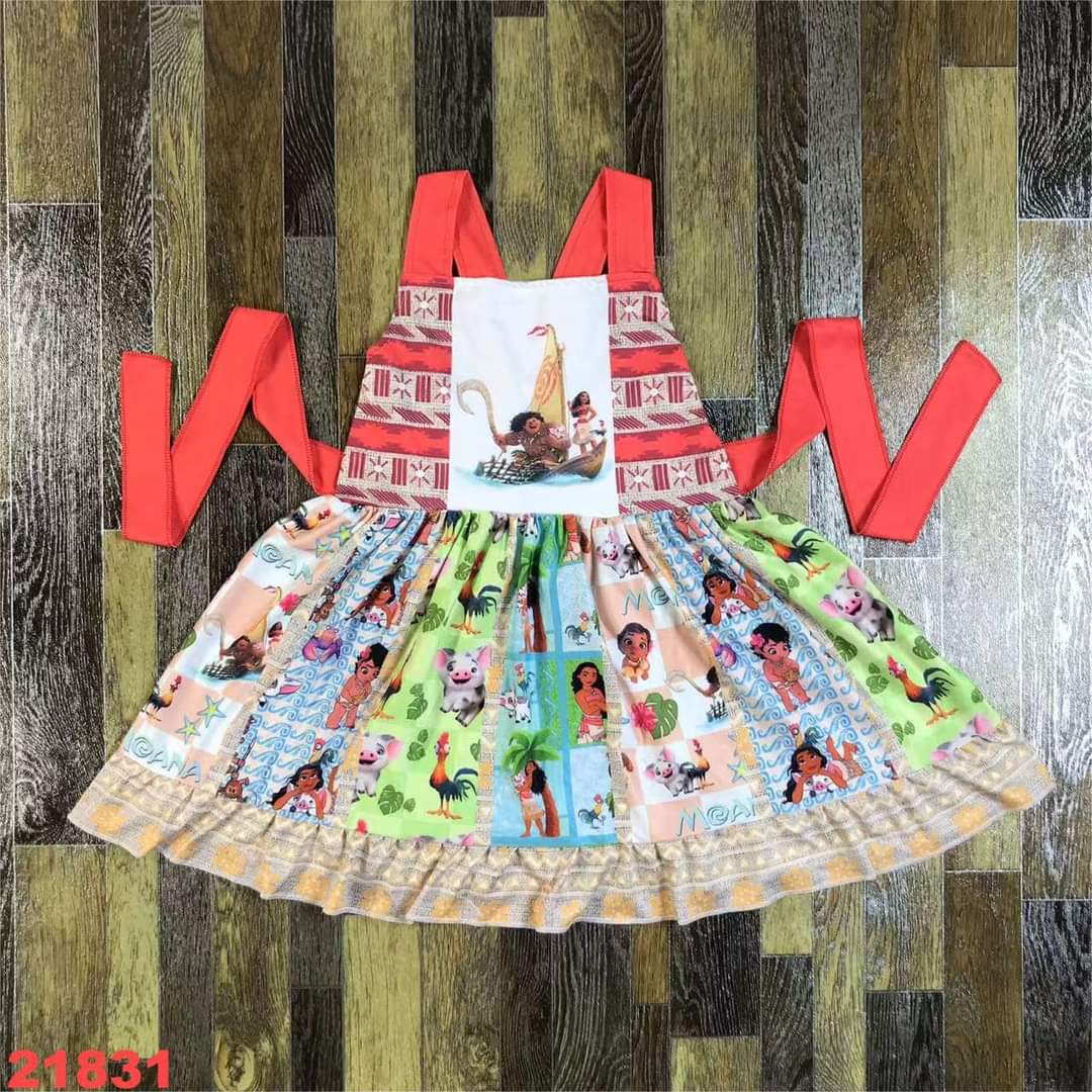 Moana Youth Twirl Dress ☆ PREORDER