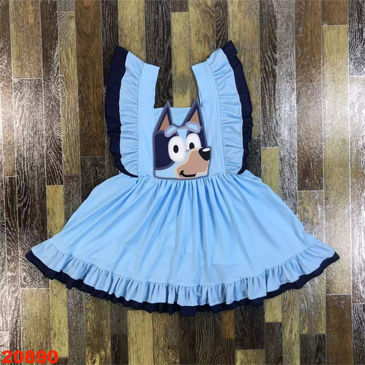 Bluey Twirl Dress ♡ Ships in Approx. 3-4 weeks {Custom Made}