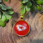 Football KC Arrow on Red [25mm] Pendant