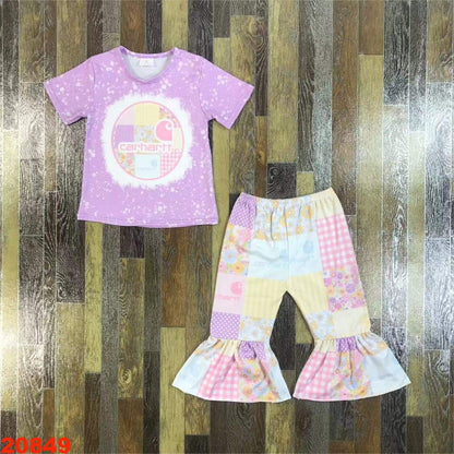 Patchwork Carhartt Pant Set ♡ Ships in Approx 3-4 weeks {Custom Made}