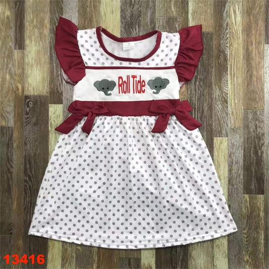 Roll Tide Dress ♡ Ships in Approx 3-4 weeks {MTO}