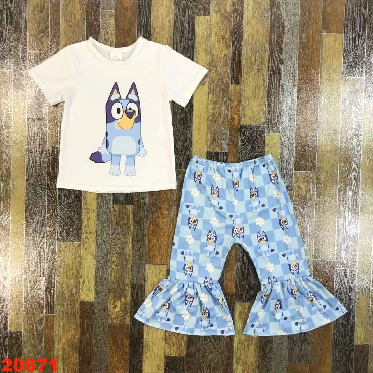 Bluey Daisy Bell Pant Set ♡ Ships in Approx 3-4 weeks {Custom Made}