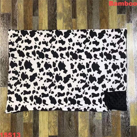 Cow Print Youth Blanket ☆ 40x30 inches ☆ PREORDER