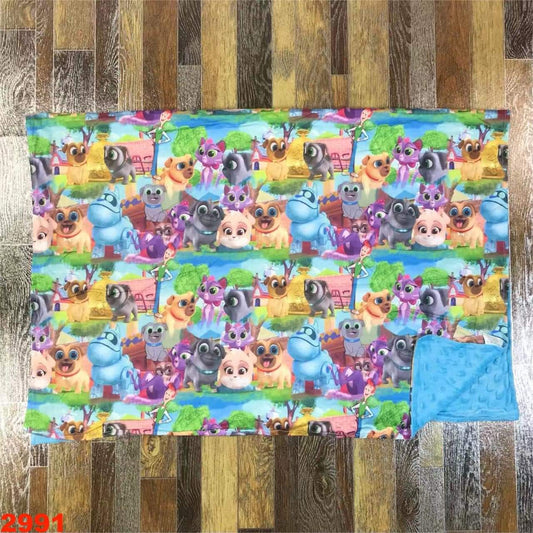 Puppy Dog Pals Youth Blanket '40x30 inches' ♡ Ships in Approx 3-4 weeks {Custom Made}