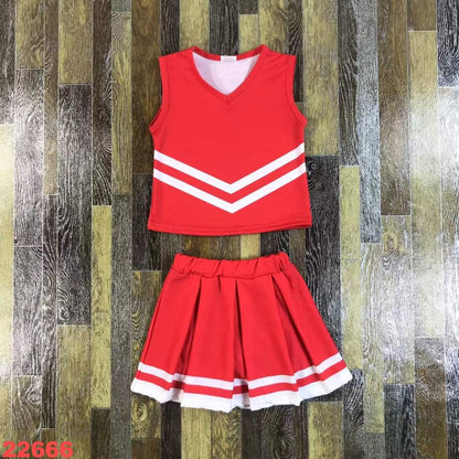 Red Cheer Youth Skort Set ☆ PREORDER