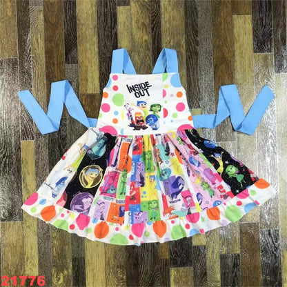 Inside Out Twirl Youth Dress ☆ PREORDER